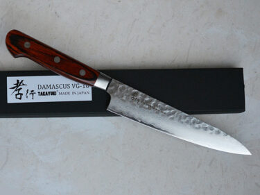 CA005 Japanese Petty knife VG10 Damascus stainless steel 150mm – Sakai Takayuki [Sold out]