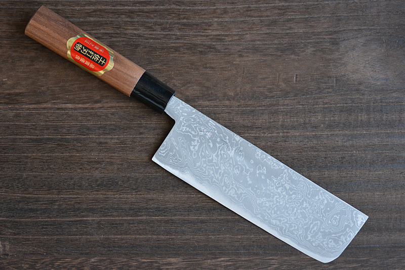 Japanese Handmade forged Usuba Knife Damascus carbon steel