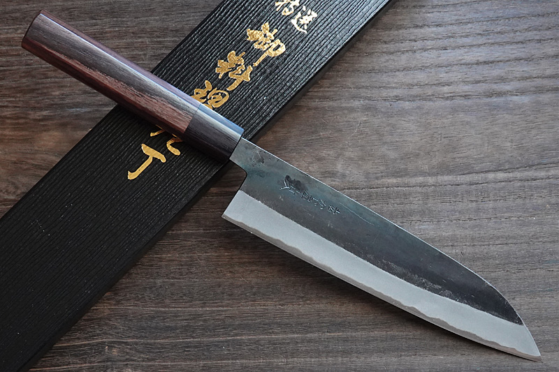 Japanese Handmade forged Gyuto  Knife Black carbon steel