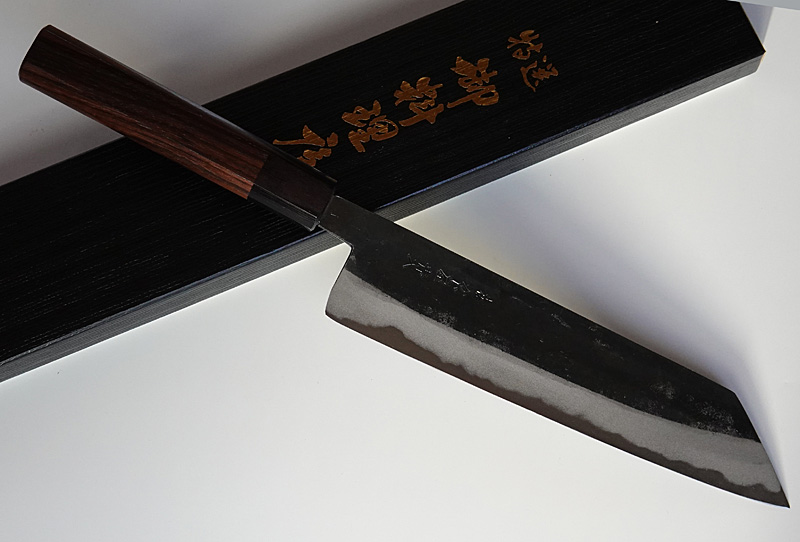 Japanese Handmade forged Kiritsuke  Knife Black carbon steel