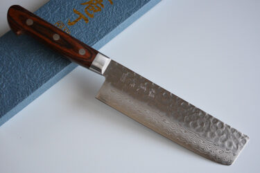 CY211 Japanese Usuba knife TC VG10 Damascus stainless steel 165mm – Zenpou [Sold Out]