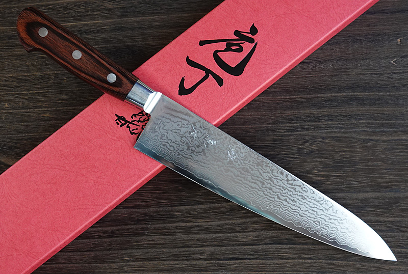 Japanese Damascus Steel Gyutou Chef Knife