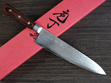 CY219 Japanese Gyuto Chef knife VG10 Damascus stainless steel 210mm – Zenpou [$152.00]